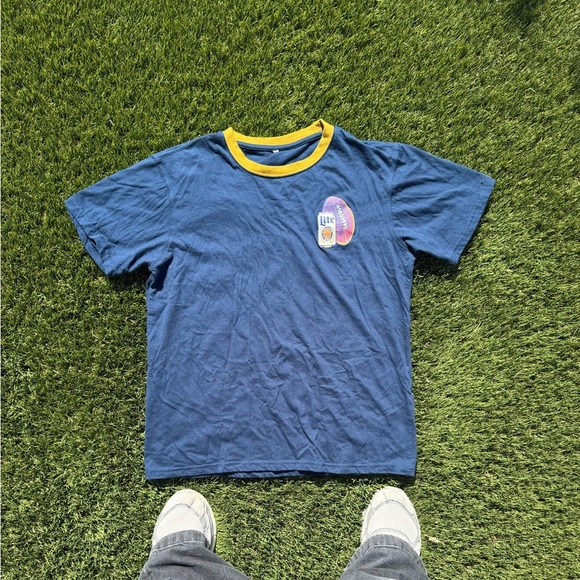 Miller Lite Graphic Tee NWOT - Picture 1 of 3